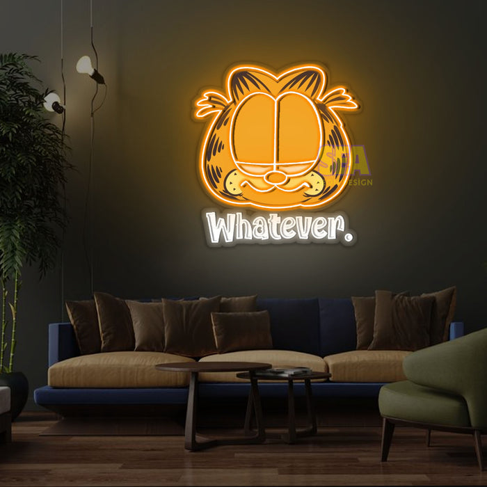 'Garfield' Modern Neon Tabela