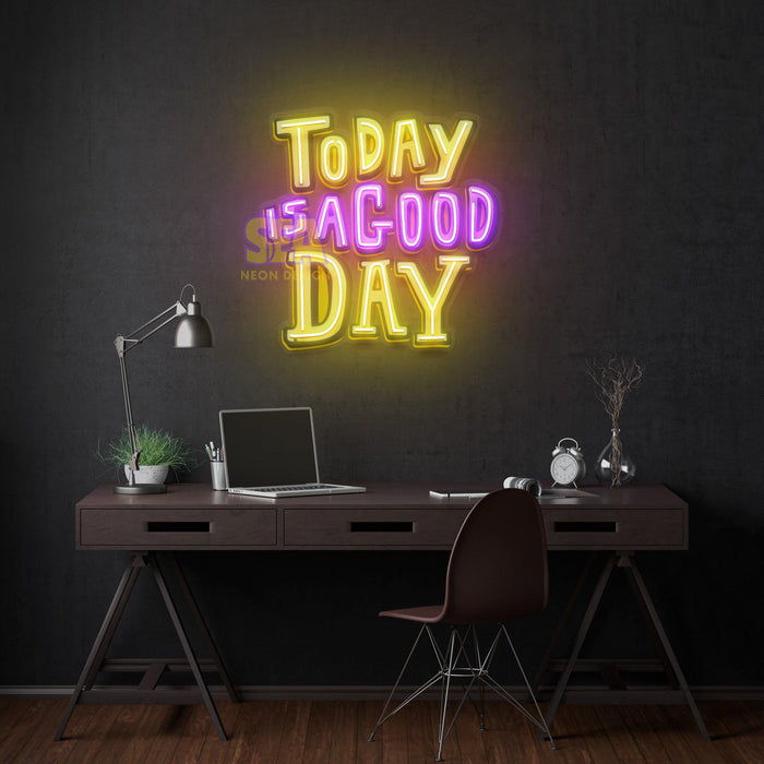 'GOOD DAY' Modern Neon Tabela