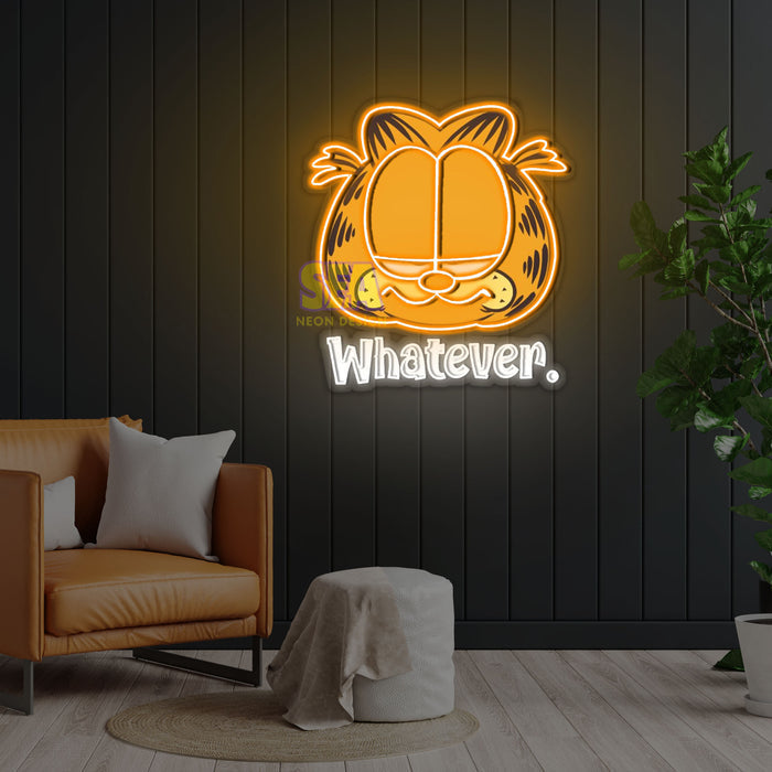 'Garfield' Modern Neon Tabela