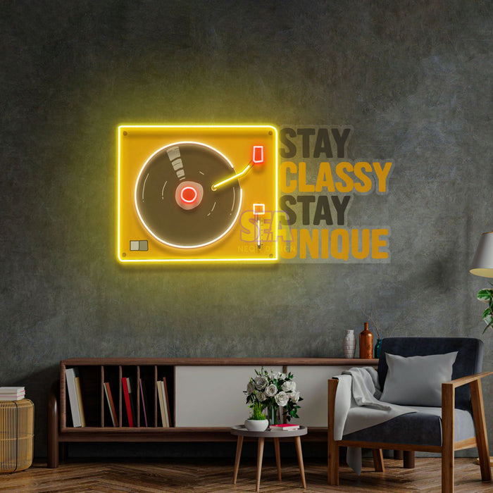 'CLASSİCO' Modern Neon Tabela