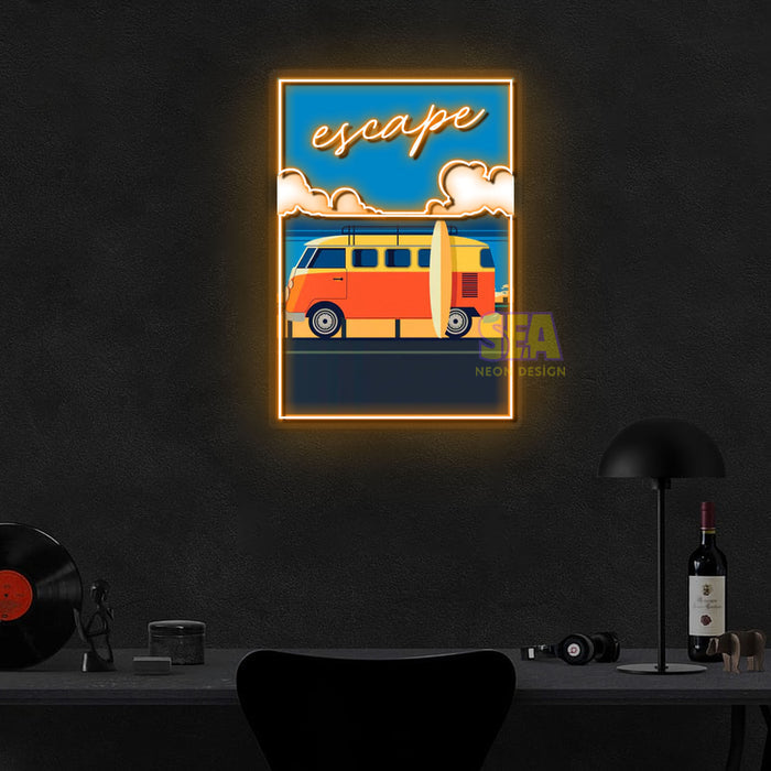 Escape Modern Neon Tabela