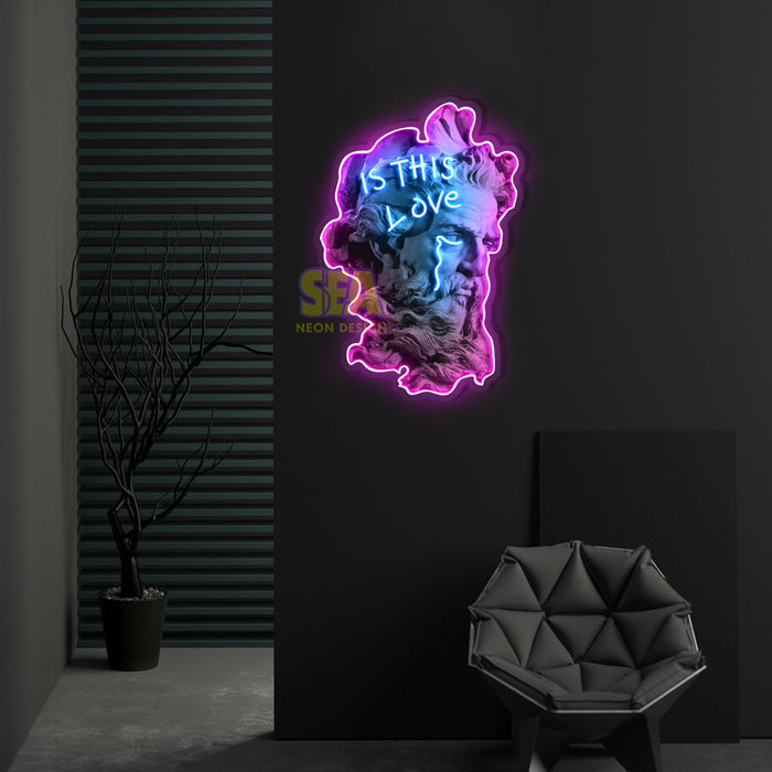 'Is This Love?' Modern Neon Tabela
