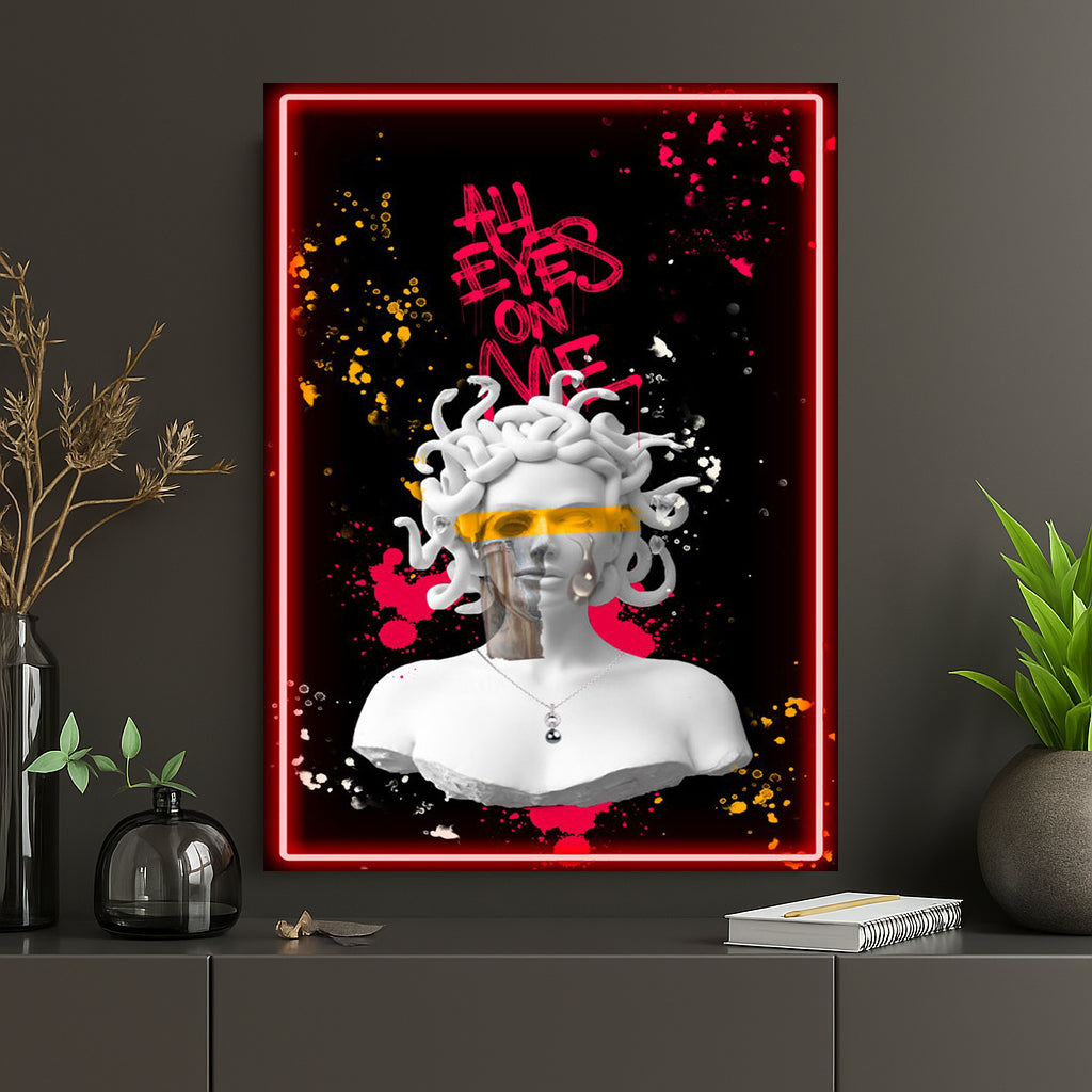 "MEDUSA" Neon Tablo.
