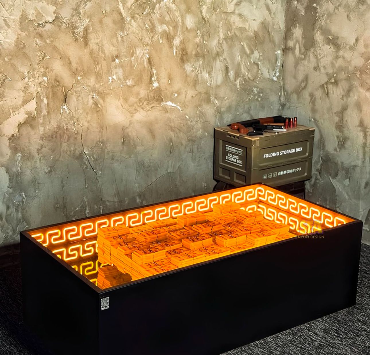 Vadi Cash Modern Neon Masa