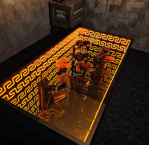 Modern Neon Masa