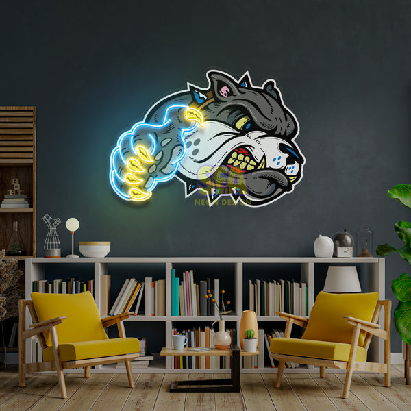 'BULLDOG' Modern Neon Tabela