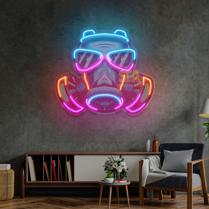 'MASKE' Modern Neon Tabela