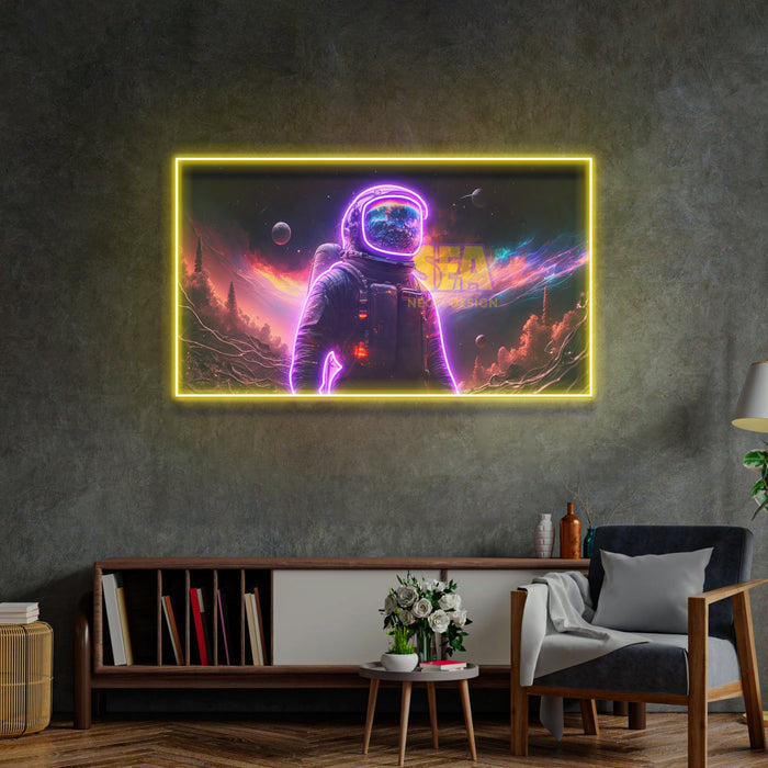 'ASTRONOT MANZARA' Modern Neon Tabela