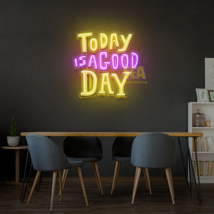 'GOOD DAY' Modern Neon Tabela