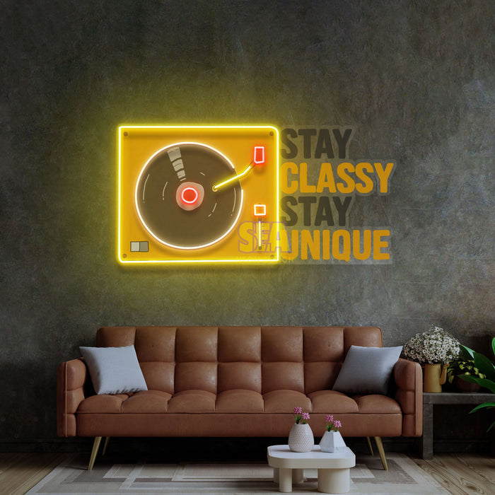 'CLASSİCO' Modern Neon Tabela