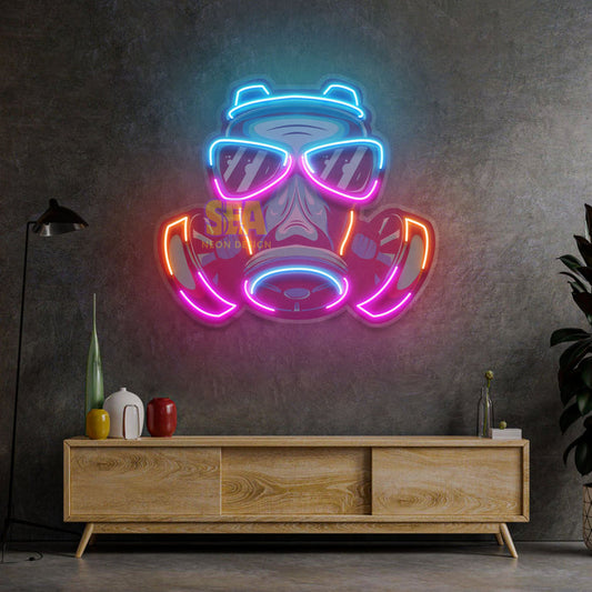 'MASKE' Modern Neon Tabela