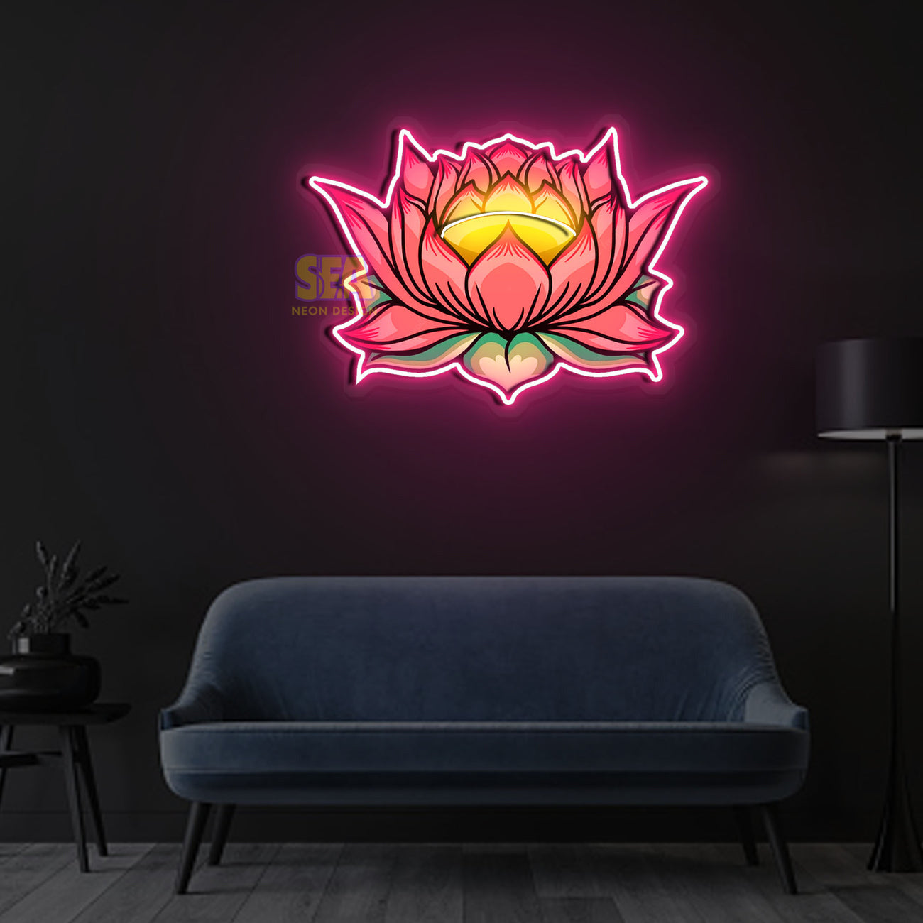 "Lotus" Modern Neon Tabela