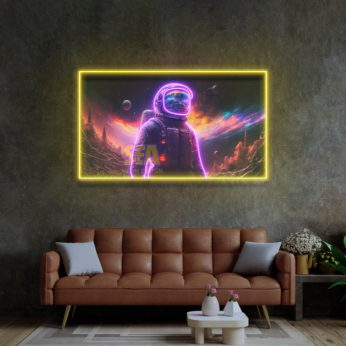 'ASTRONOT MANZARA' Modern Neon Tabela