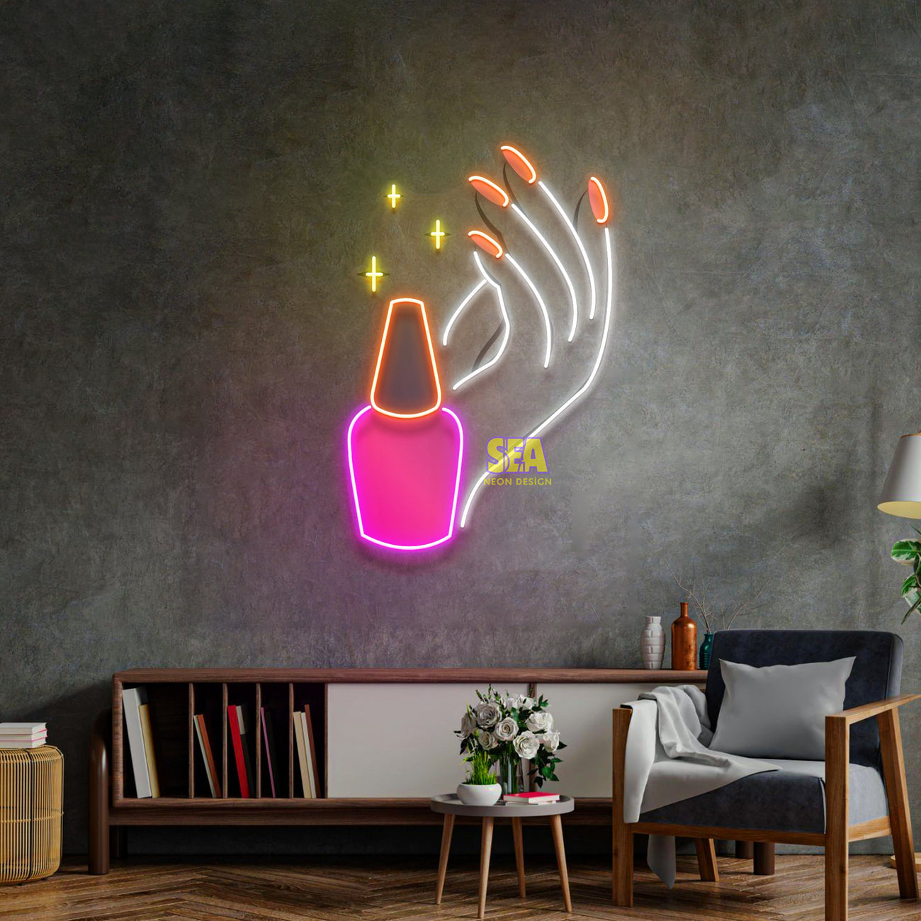 'OJELİ' Modern Neon Tabela