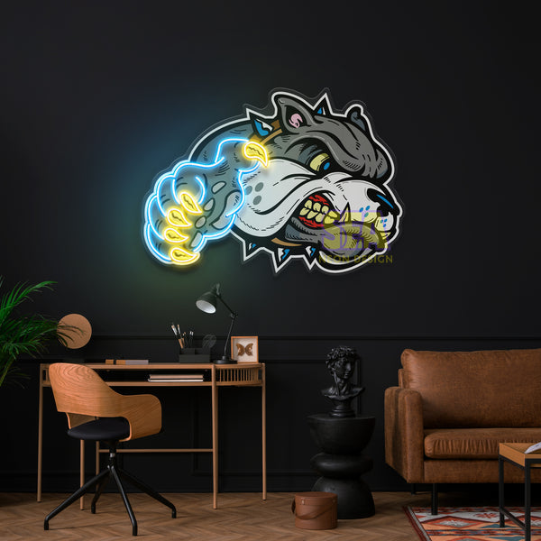 'BULLDOG' Modern Neon Tabela