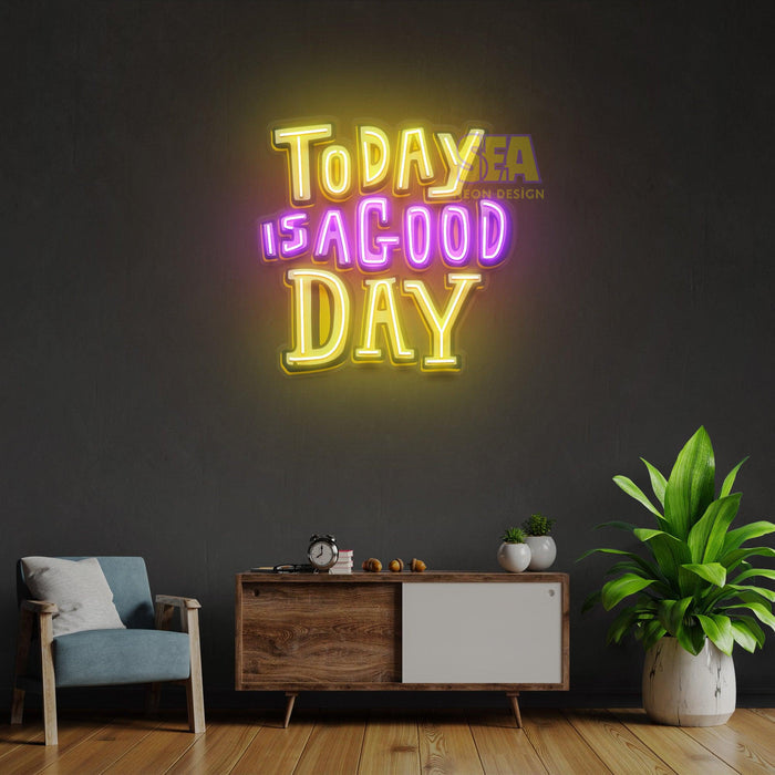 'GOOD DAY' Modern Neon Tabela