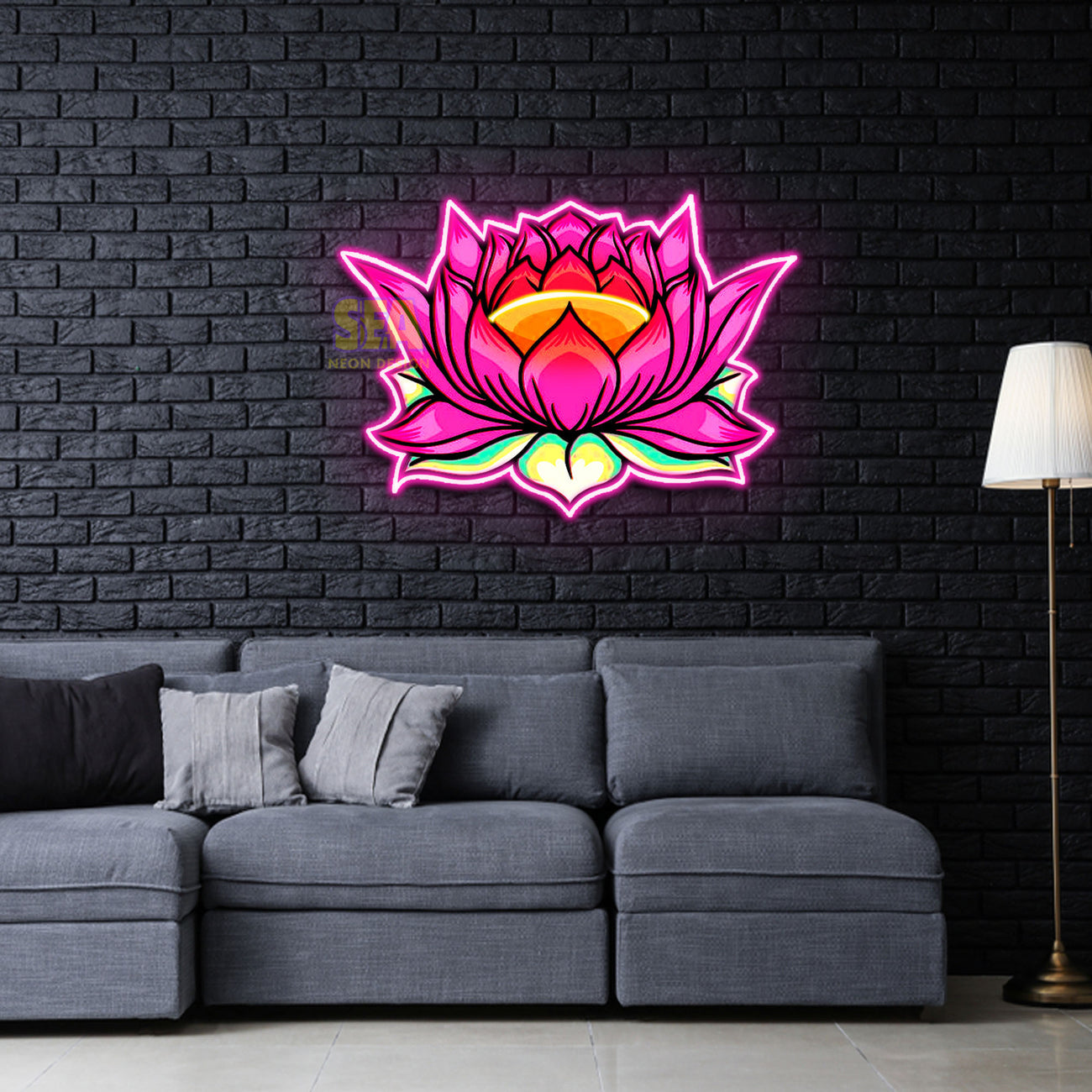 "Lotus" Modern Neon Tabela