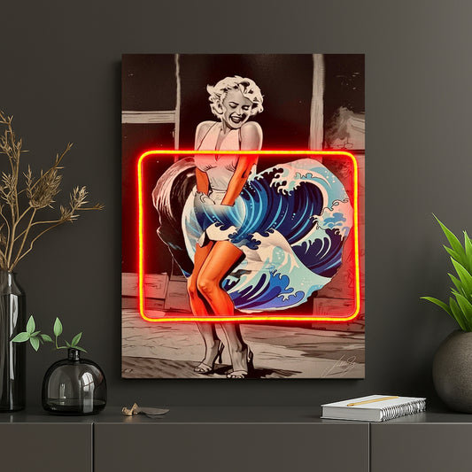 "OCEAN" Neon Tablo.