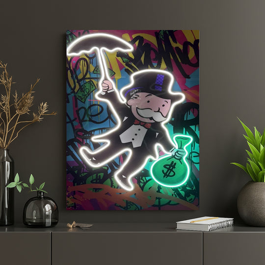 monopoly-neon-tablo-motivasyon-street-art-uv-baski