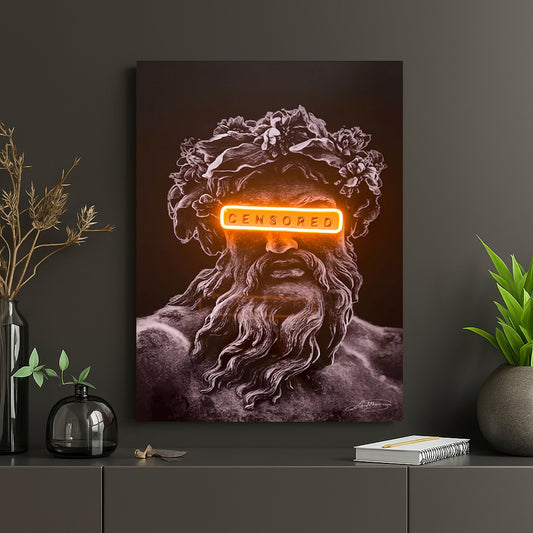 "CENSORED" Neon Tablo.