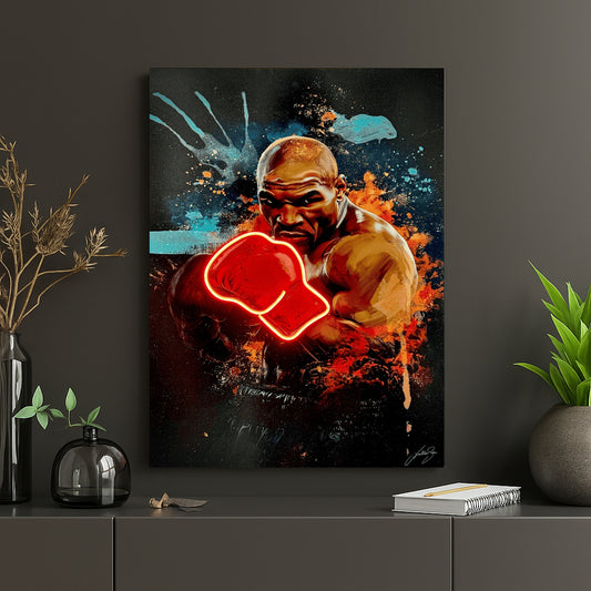 "MIKE TYSON" Neon Tablo.