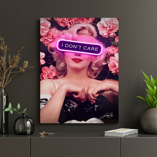 "I DON'T CARE" Neon Tablo.