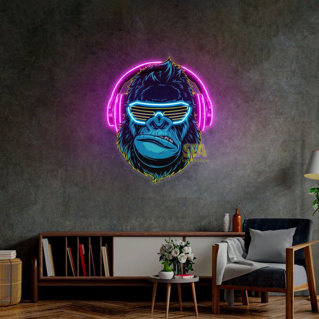 "Godzilla" Modern Neon Tabela