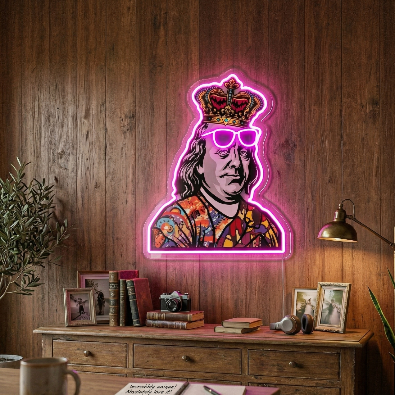 king-franklin-neon-tabela-ofis-mekanda-gorunum