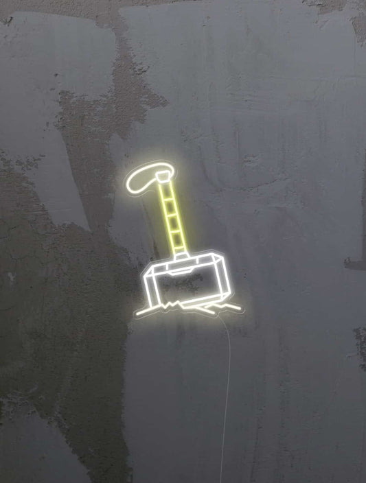 Çekiç Neon Led Dekoratif Tabela