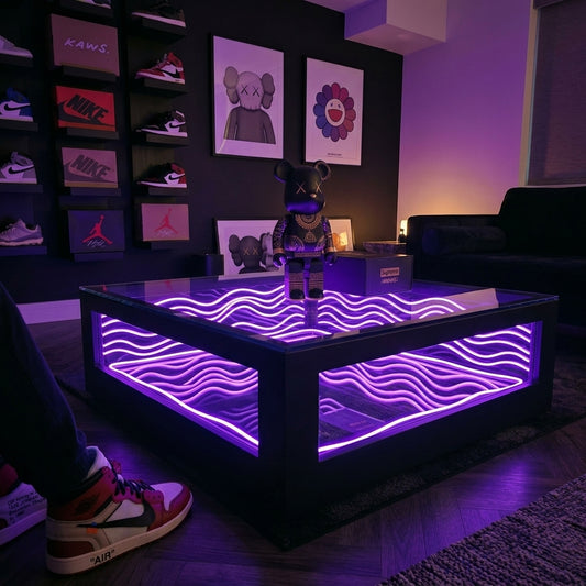 kaws-figurlu-neon-isikli-orta-sehpa-dalga