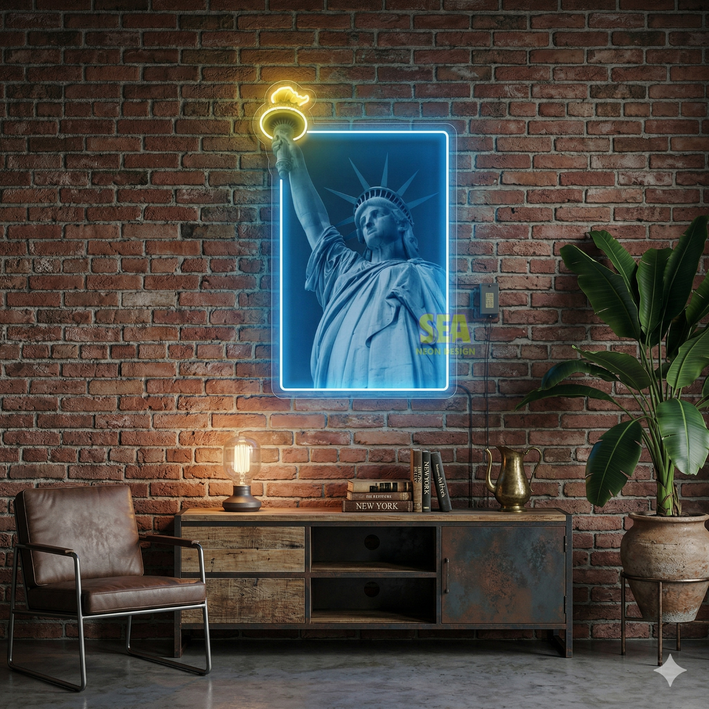 liberty-of-city-sehir-silueti-ozgurluk-heykeli-neon-tabela-led-duvar-dekoru-duvar-panel-cekim