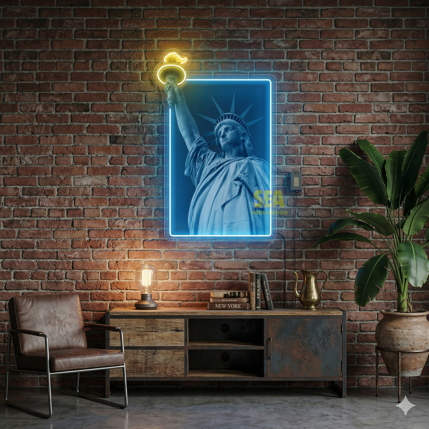 liberty-of-city-sehir-silueti-ozgurluk-heykeli-neon-tabela-led-duvar-dekoru-duvar-panel-cekim