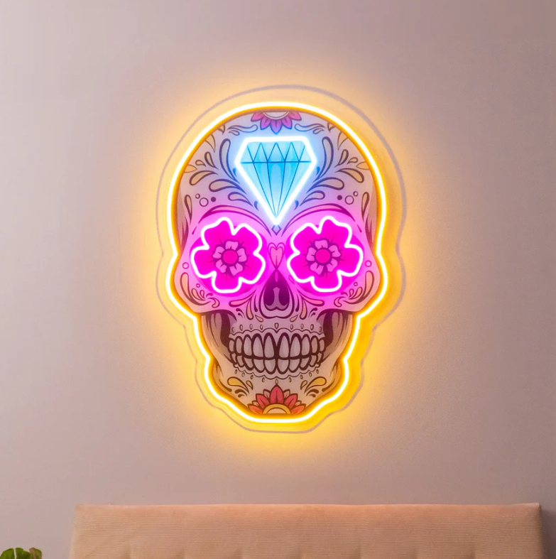 "Kuru Kafa" Modern Neon Tabela