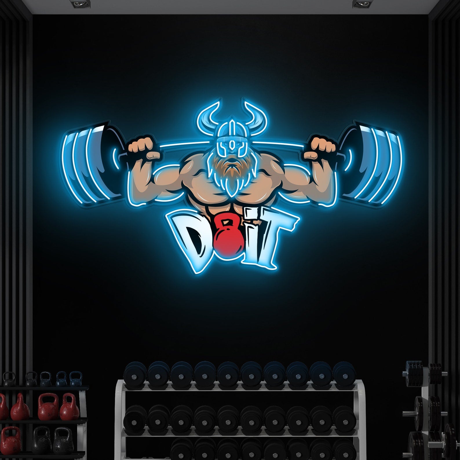 viking-halter-neon-isik-spor-salonu