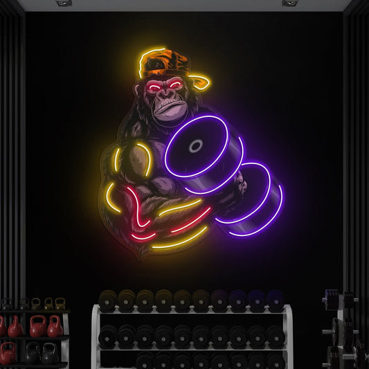 godzilla-dambil-modern-neon-tabela-gym