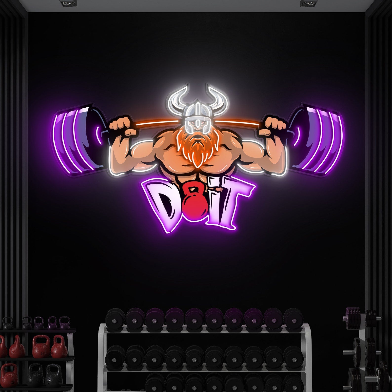 crossfit-salonu-icin-viking-halter-duvar-dekoru