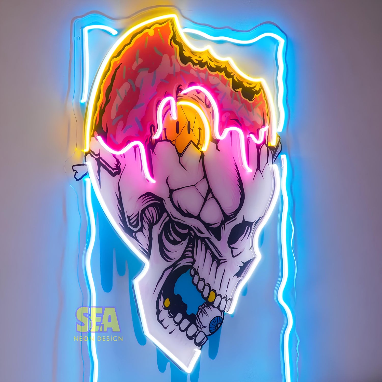 kuru-kafa-modern-neon-tabela-detay-gorunumu