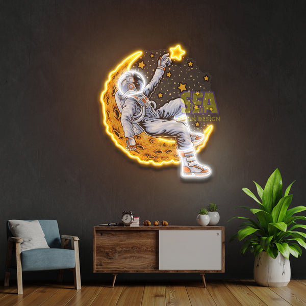 astronot-yildiz-modern-neon-tabela-yakindan-detay