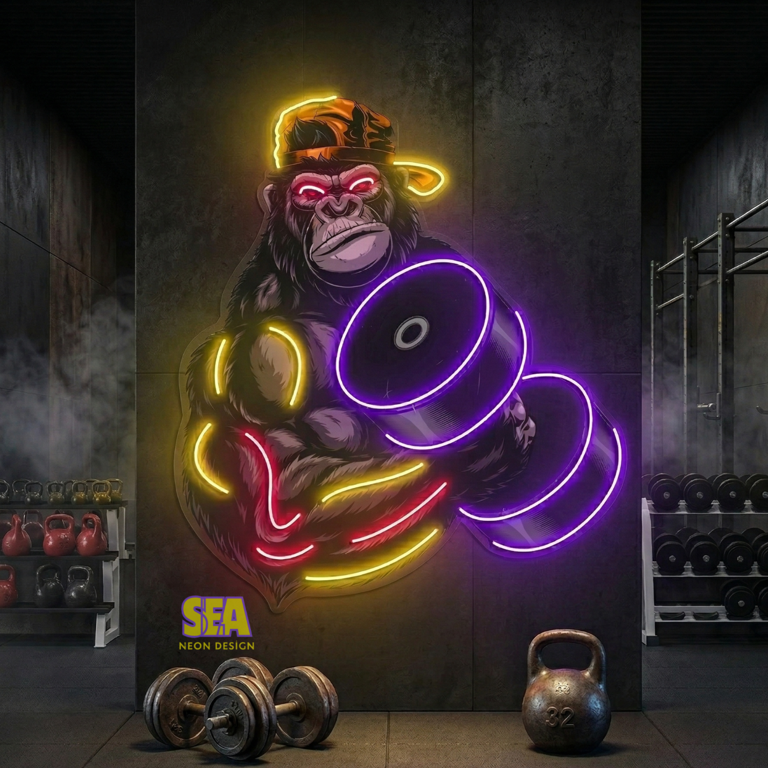 fitness-motivasyon-neon-led-akrilik