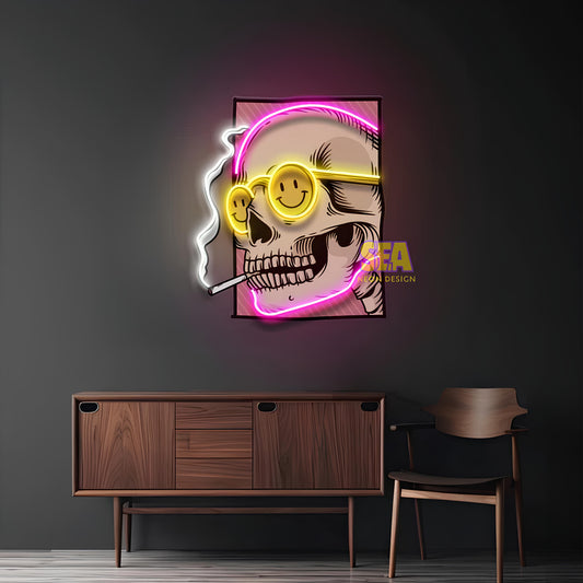 "Kuru Kafa" Modern Neon Tabela