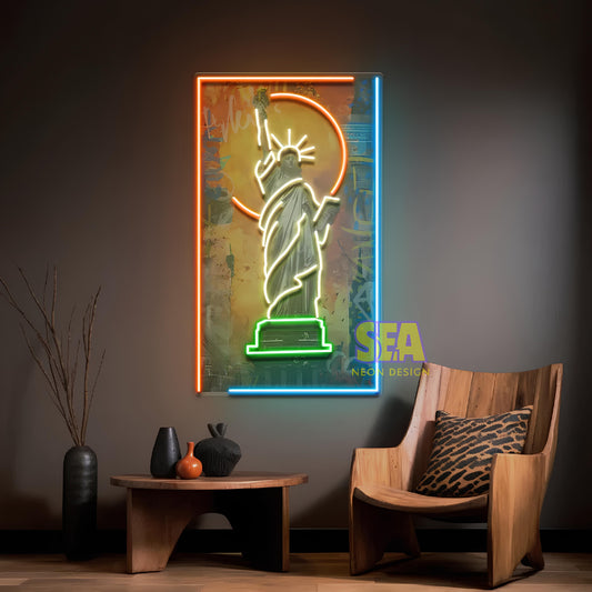 "Liberty" Modern Neon Tabela