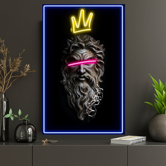 "POSEIDON" Neon Tablo.
